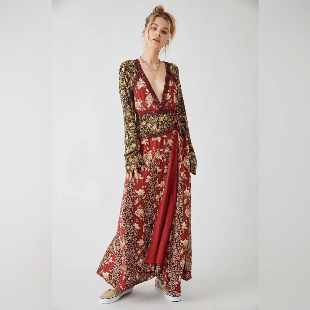 Tilda Wrap Dress • Free People • NWT • Size XS